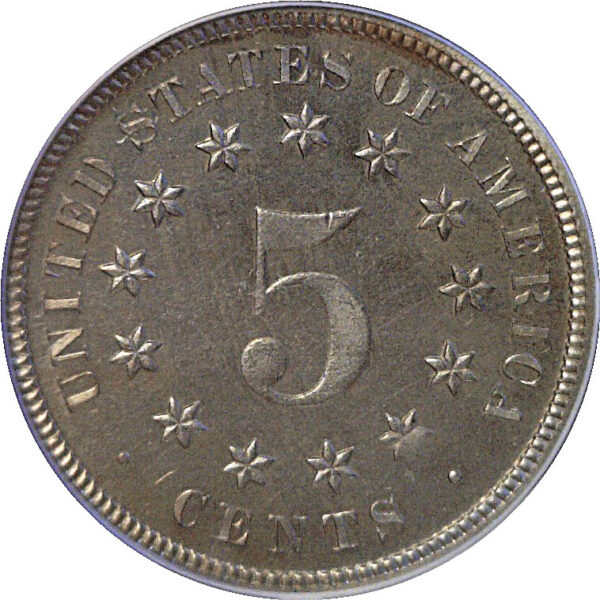 1870 Shield Nickel. -  PCGS PR-65 - Image 3