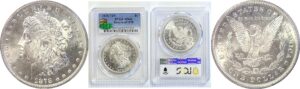 1878-7TF Reverse of 1878  Morgan Dollar PCGS MS-64  CAC