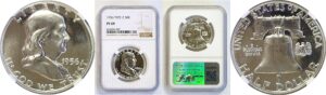 1956 Type 2   Franklin Half Dollar   NGC PF-69