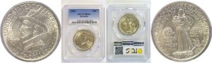 1937 Roanoke Commemorative Half Dollar   PCGS MS-64