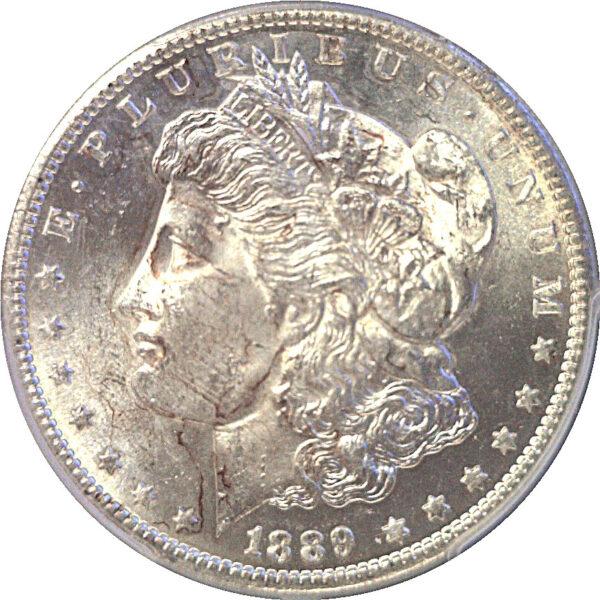 1889-S Morgan Dollar  -  PCGS MS-63 - Image 2