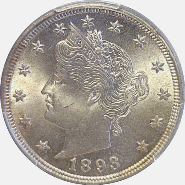 1893 Liberty Nickel. -  PCGS MS-65 - Image 2