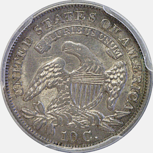 1829 Bust Dime  -  PCGS AU-53 - Image 3
