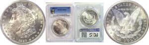 1889-S Morgan Dollar  -  PCGS MS-63