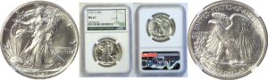 1941-S Walking Liberty Half Dollar  -  NGC MS-67