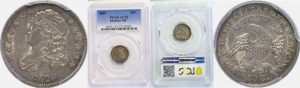 1829 Bust Dime  -  PCGS AU-53