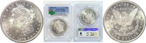1878-7TF Reverse of 1878 Morgan Dollar PCGS MS-64  CAC
