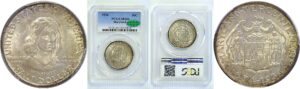 1934 Maryland Commemorative Half Dollar  -  PCGS MS-66  CAC
