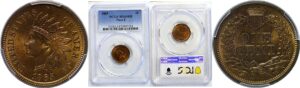 1865 Indian Head Cent  -  PCGS MS-64 RB