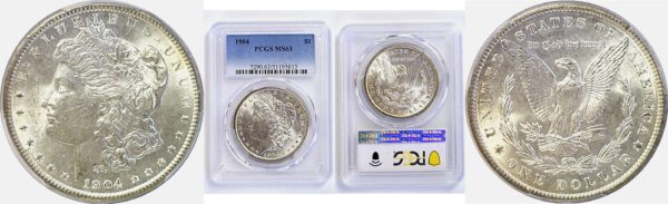 1904 Morgan Dollar  -  PCGS MS-63