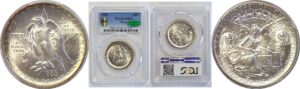 1935 Texas Commemorative Half Dollar  -  PCGS MS-67   CAC
