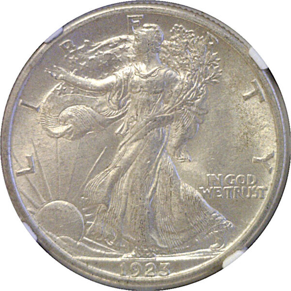 1923-S Walking Liberty Half Dollar NGC MS-62 - Image 2