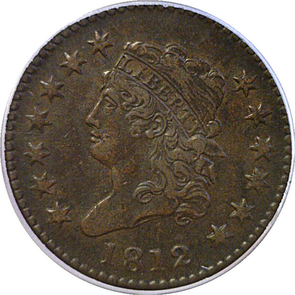 1812 Large Cent  -  PCGS VF-35 - Image 2