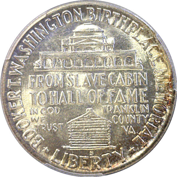 1948-S Booker T. Washington Commemorative Half Dollar  -  PCGS MS-67 - Image 3