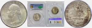 1932-S Washington Quarter PCGS AU-58 CAC