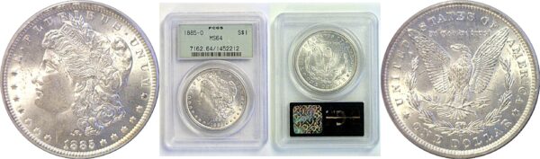1885-O Morgan Dollar  -  PCGS MS-64