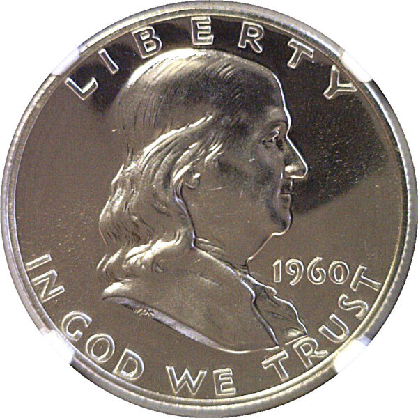 1960 Franklin Half Dollar  -  NGC PF-69 - Image 2