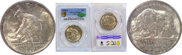 1925-S California Commemorative Half Dollar  -  PCGS MS-67+  CAC