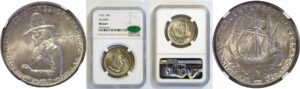 1920 Pilgrim Commemorative Half Dollar   NGC MS-66+   CAC