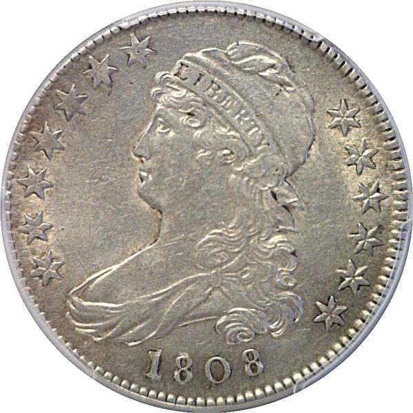 1808 Bust Half Dollar  -  PCGS AU-50 - Image 2