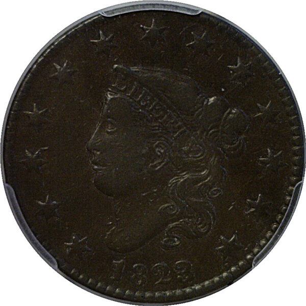 1823/2 Large Cent.  -   PCGS VF-30 - Image 2