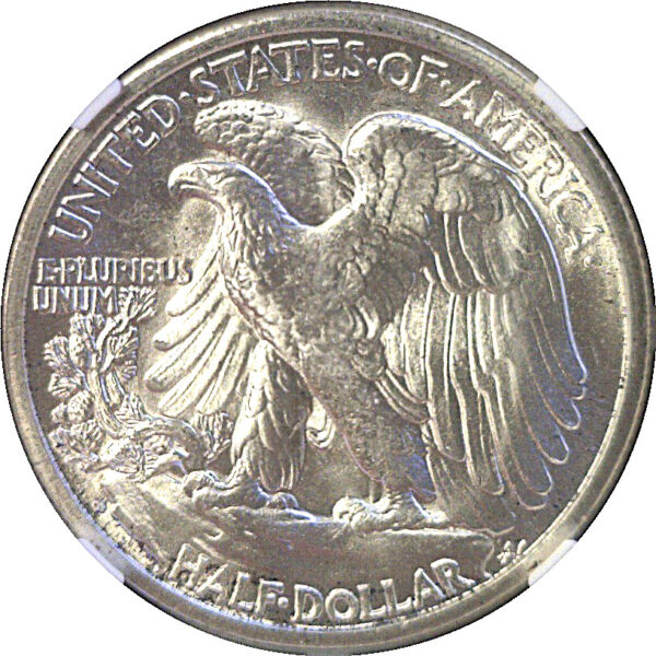 1936-S Walking Liberty Half Dollar  -  NGC MS-67 - Image 3