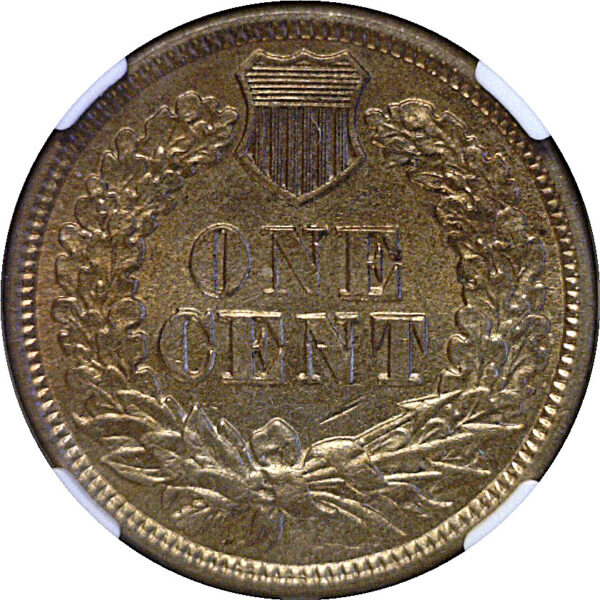 1864 Copper-Nickel.  Indian Head Cent  -  NGC MS-61 - Image 3