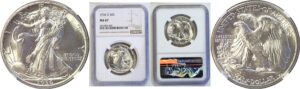 1936-S Walking Liberty Half Dollar  -  NGC MS-67