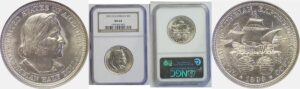 1893 Columbian/Expo Commemorative Half Dollar. -  NGC MS-64