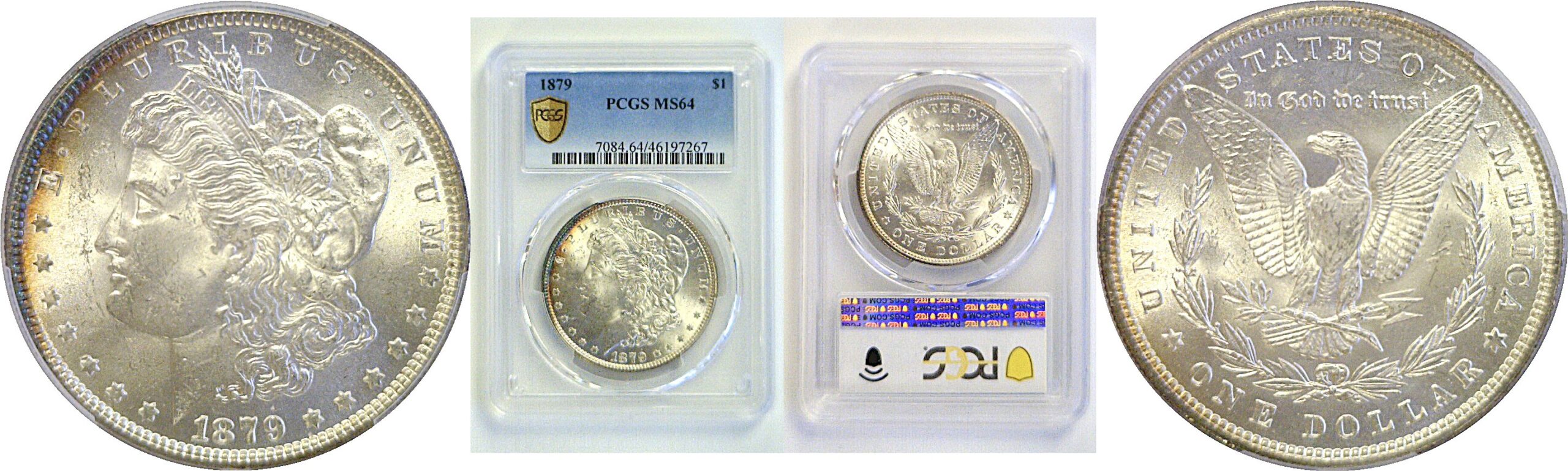 1879 Morgan Dollar   PCGS MS-64