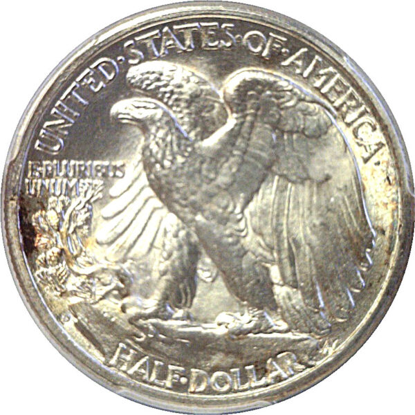 1935-D Walking Liberty Half Dollar  -  PCGS MS-64 - Image 3