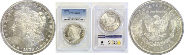 1879-S Morgan Dollar   PCGS MS-65