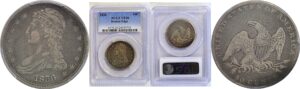 1836 Reeded Edge.  Bust Half Dollar  -  PCGS VF-20