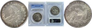 1823 Bust Half Dollar. -  PCGS AU-53