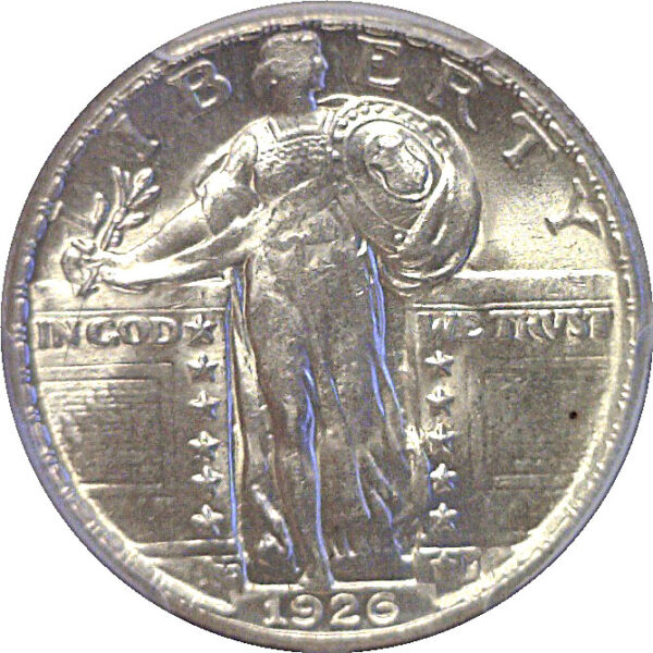 1926-D Standing Liberty Quarter  -  PCGS MS-64   CAC - Image 2