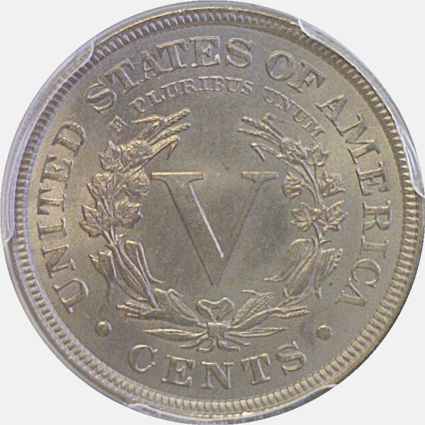 1883 With CENTS.  Liberty Nickel  -  PCGS MS-66+ - Image 3