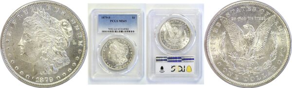 1879-S Morgan Dollar   PCGS MS-65