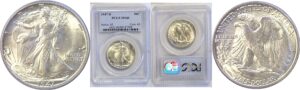 1947-D Walking Liberty Half Dollar   -   PCGS MS-66