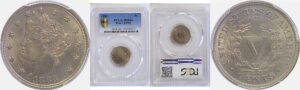 1883 With CENTS.  Liberty Nickel  -  PCGS MS-66+