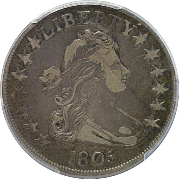 1805 Bust Half Dollar -  PCGS VF-35 - Image 2