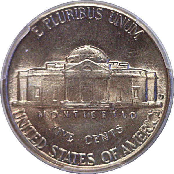 1947-D Jefferson Nickel  -  PCGS MS-67 FS - Image 3