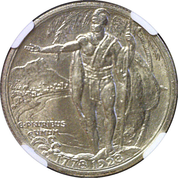 1928 Hawaiian Commemorative Half Dollar  -  NGC MS-63 - Image 3