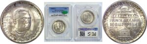 1948-D Booker T. Washington Commemorative Half Dollar PCGS MS-66+  CAC