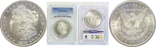 1879-S Morgan Dollar   PCGS MS-65