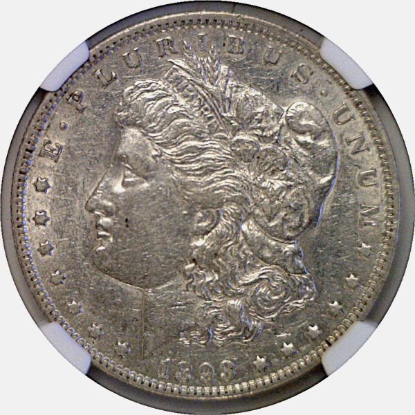1893-O Morgan Dollar  -  NGC AU-50 - Image 2