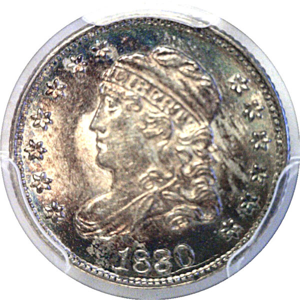 1830 Bust Half Dime  -  PCGS MS-63 - Image 2