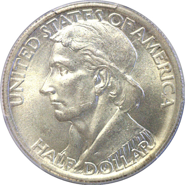 1936 Boone Commemorative Half Dollar  -  PCGS MS-65 - Image 2