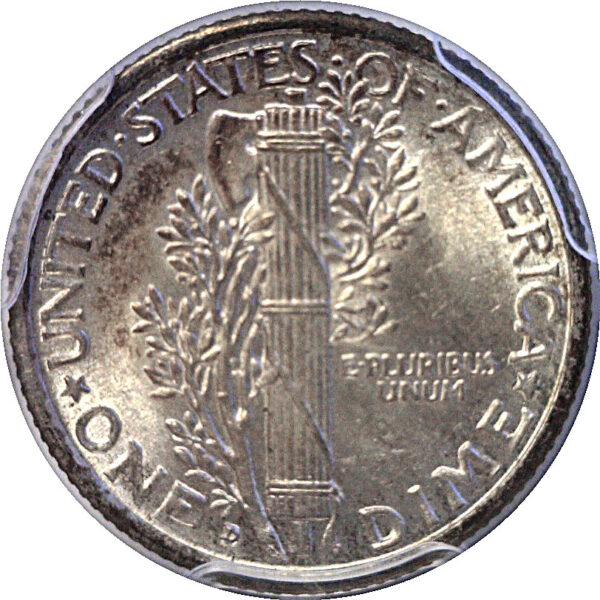 1928-D Mercury Dime  -  PCGS MS-62 FB - Image 3