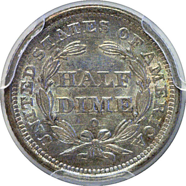 1840-O Drapery. Seated Liberty Half Dime  -  PCGS MS-62 - Image 3