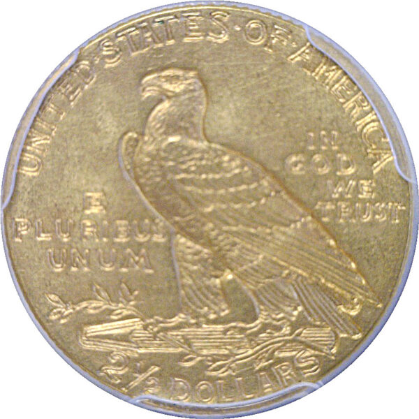 1909 $2 1/2 Indian   PCGS MS-63 - Image 3